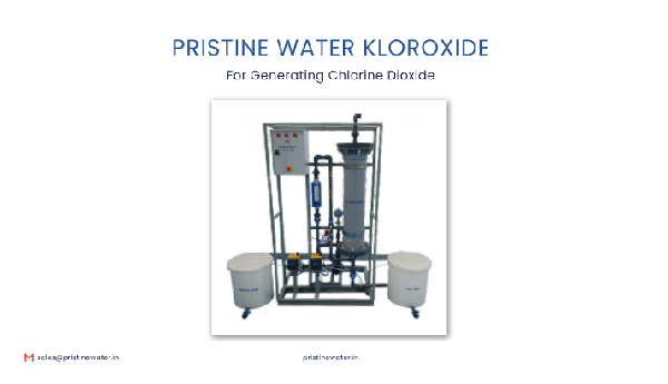 Pristine Water's Kloroxide - Chlorine Dioxide Generator